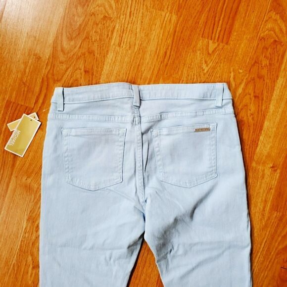 Michael Michael Kors Straight Leg Skinny Denim Jeans sz 6=30×29 - Picture 5 of 11
